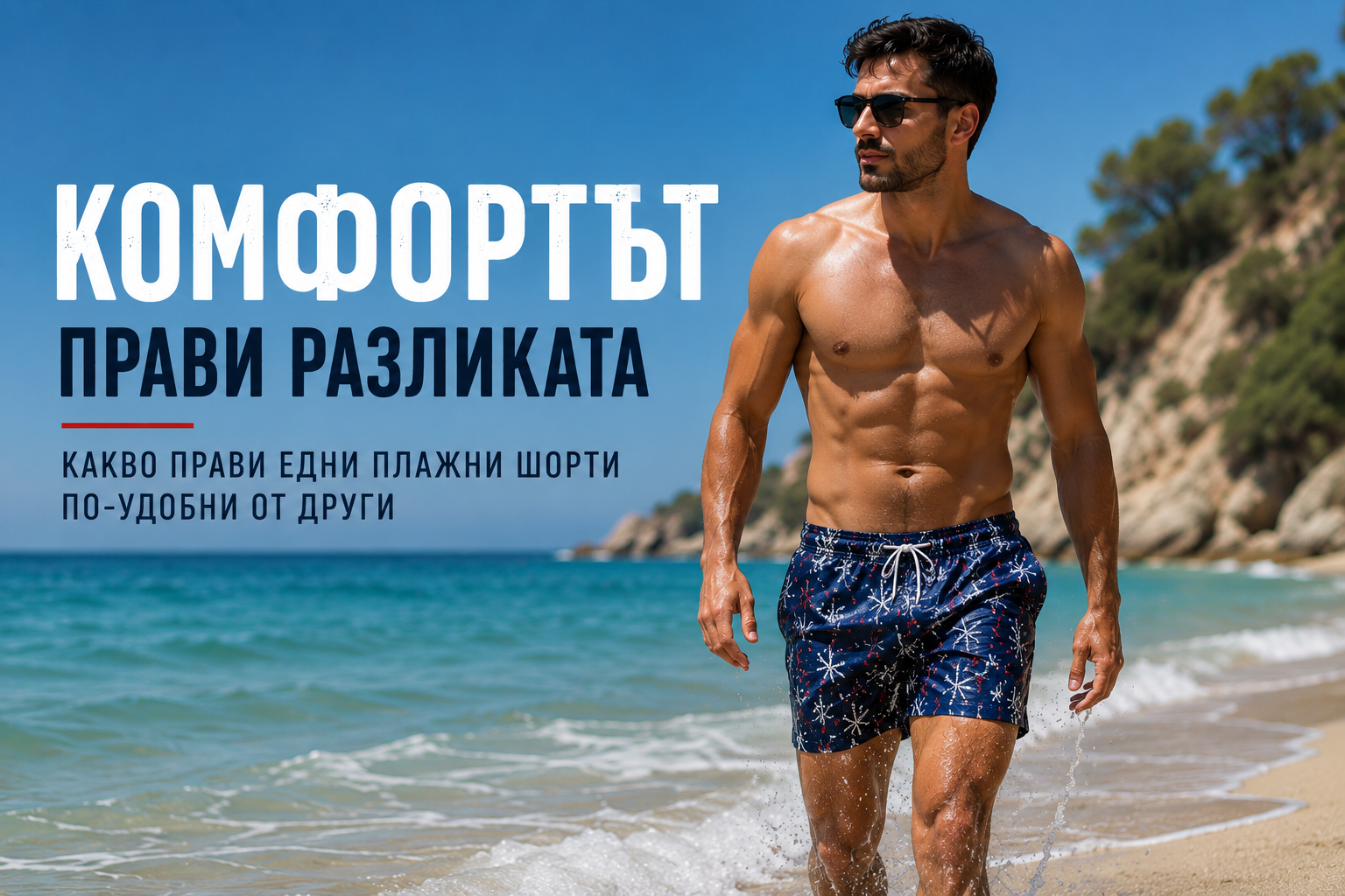 удобни плажни шорти