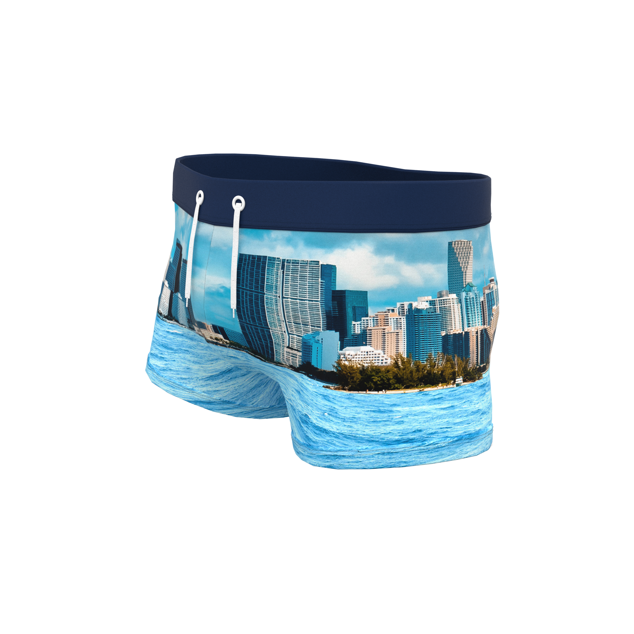 "MIAMI" Мъжки бански боксер 2312b1