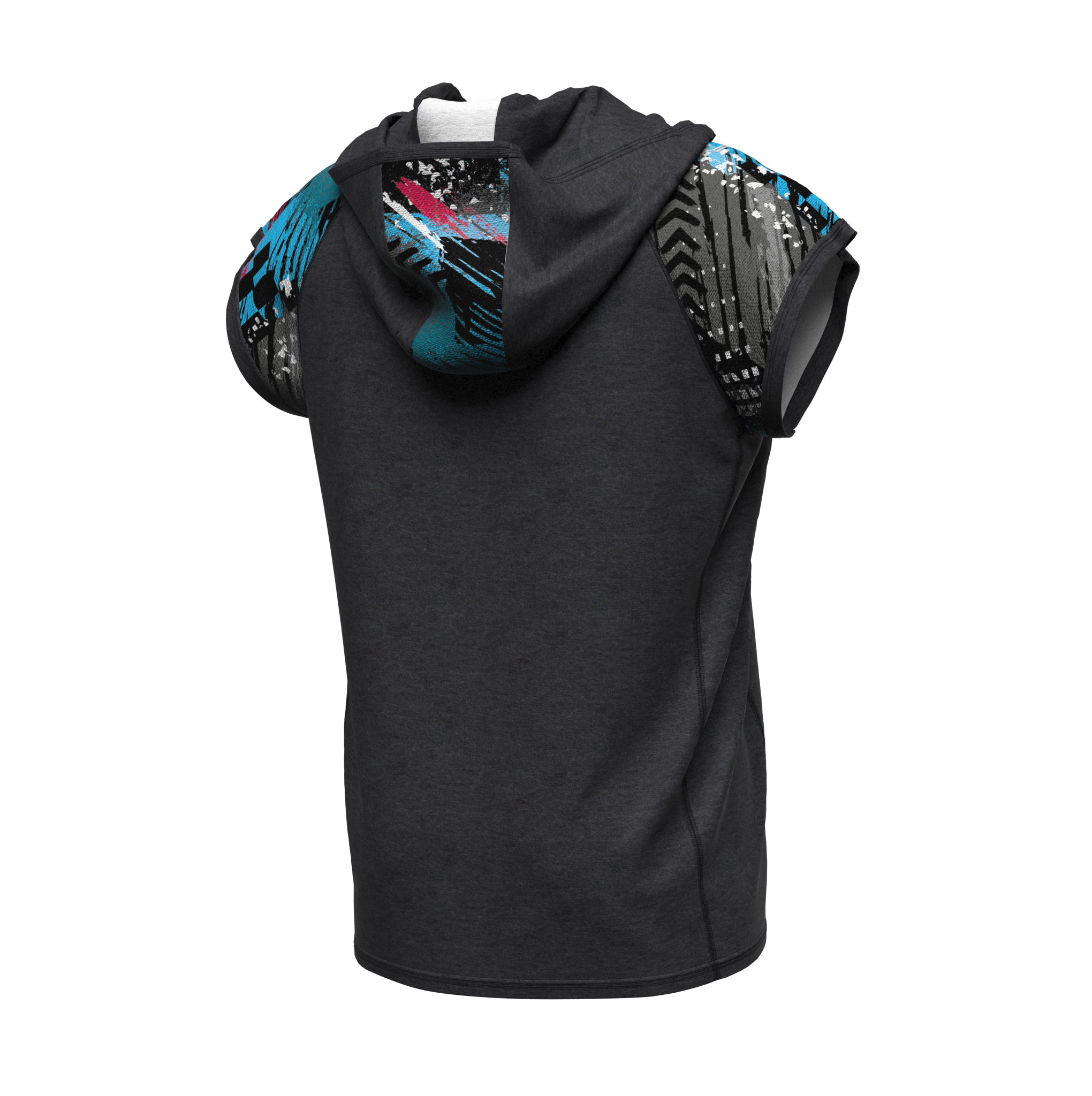 Мъжка тениска с качулка 1954bl1