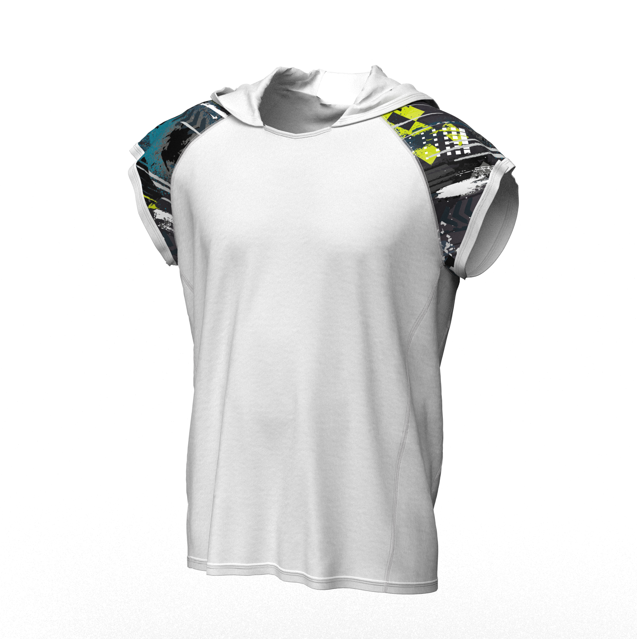 Мъжка тениска с качулка 1954bl1