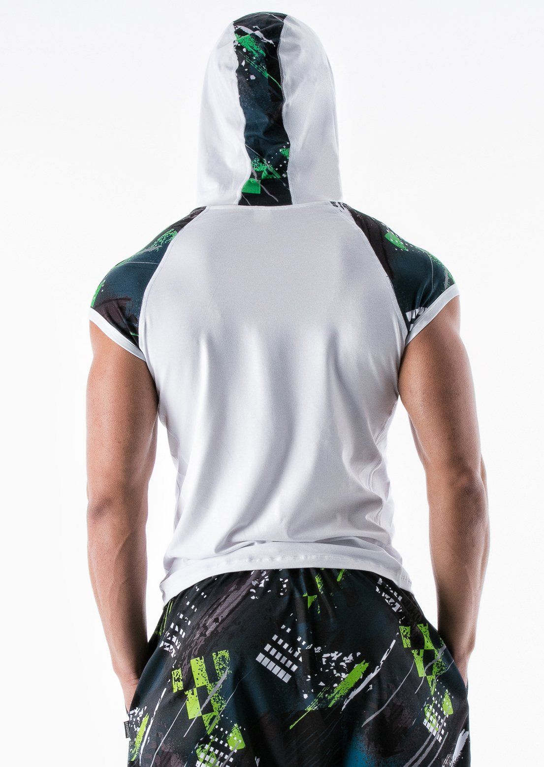 Мъжка тениска с качулка 1954bl1