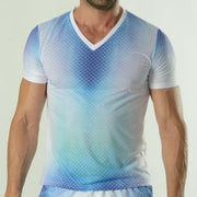 МЪЖКА ТЕНИСКА КЪС РЪКАВ 1608t3v