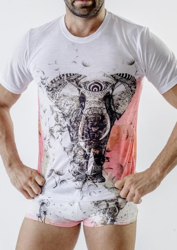 МЪЖКА ТЕНИСКА КЪС РЪКАВ 1704t3