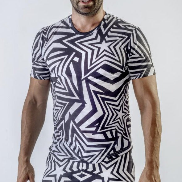 МЪЖКА ТЕНИСКА КЪС РЪКАВ 1705t3