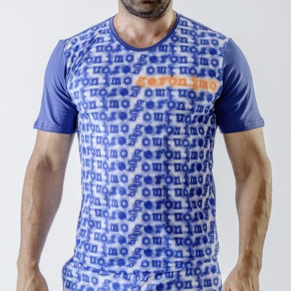 МЪЖКА ТЕНИСКА КЪС РЪКАВ 1709t3