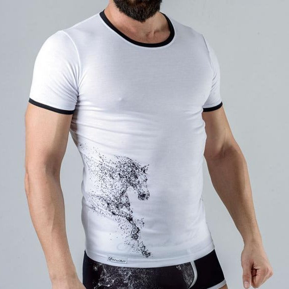 МЪЖКА ТЕНИСКА КЪС РЪКАВ 1758t3