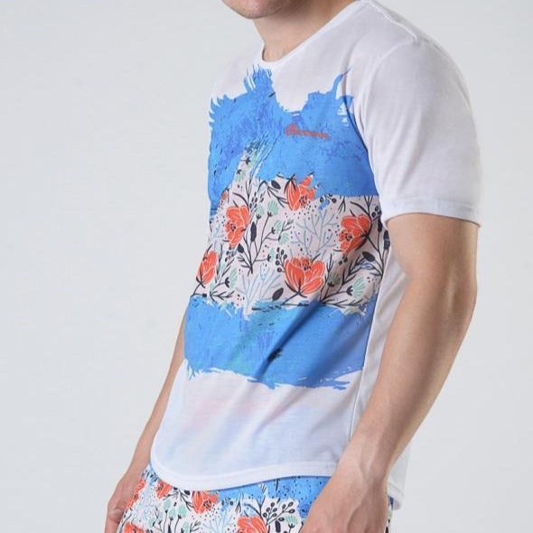 МЪЖКА ТЕНИСКА КЪС РЪКАВ 1809t3