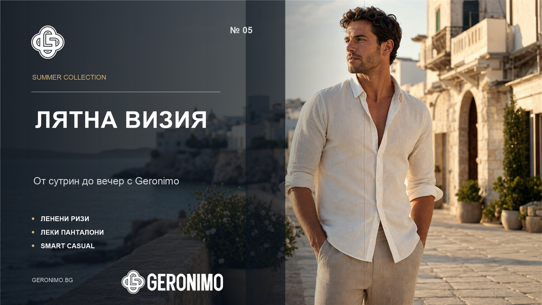 Лятна визия Geronimo от сутрин до вечер: как да изградиш outfit с лимитираната колекция