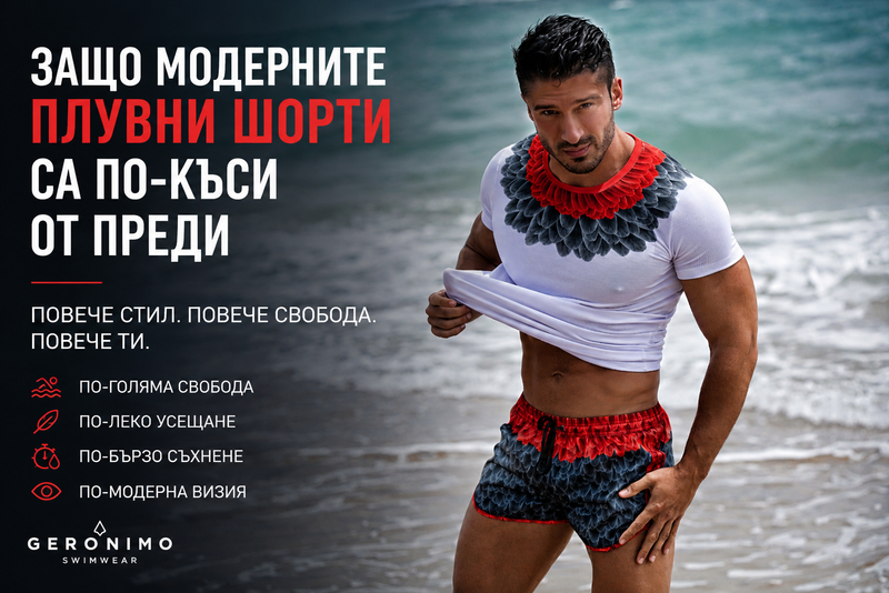 къси плувни шорти