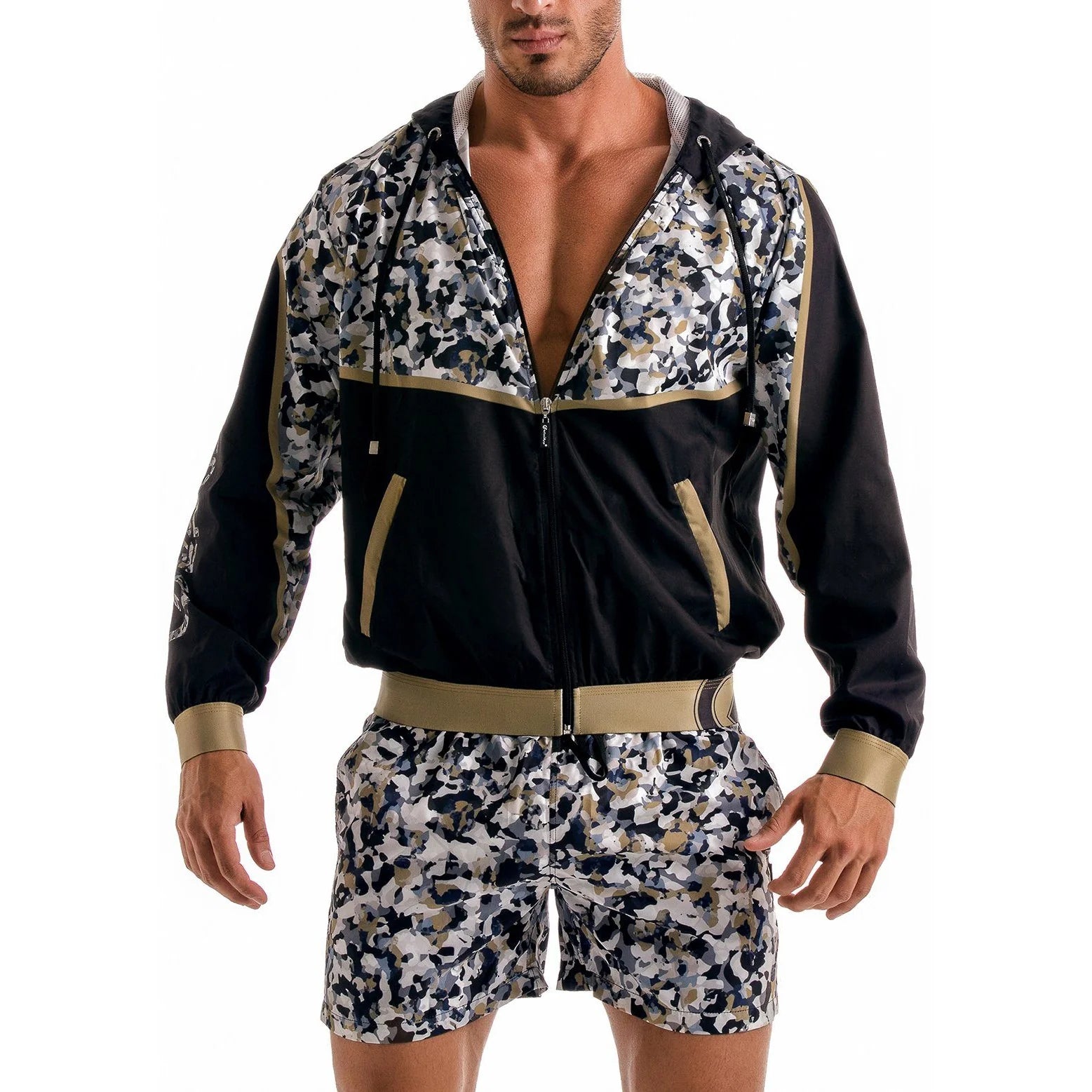 Шорти, ветровка и кърпа за плаж + ПОДАРЪК джапанки | 19191Set