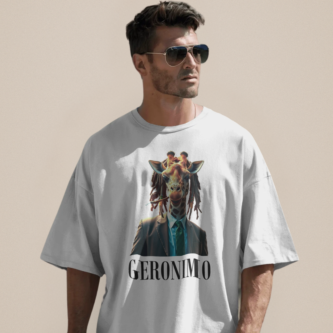 Smokin’ Giraffe T-shirt (oversize)