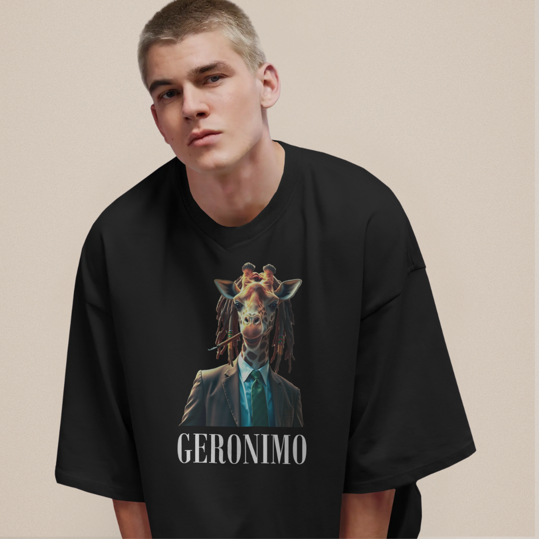 Smokin’ Giraffe T-shirt (oversize)