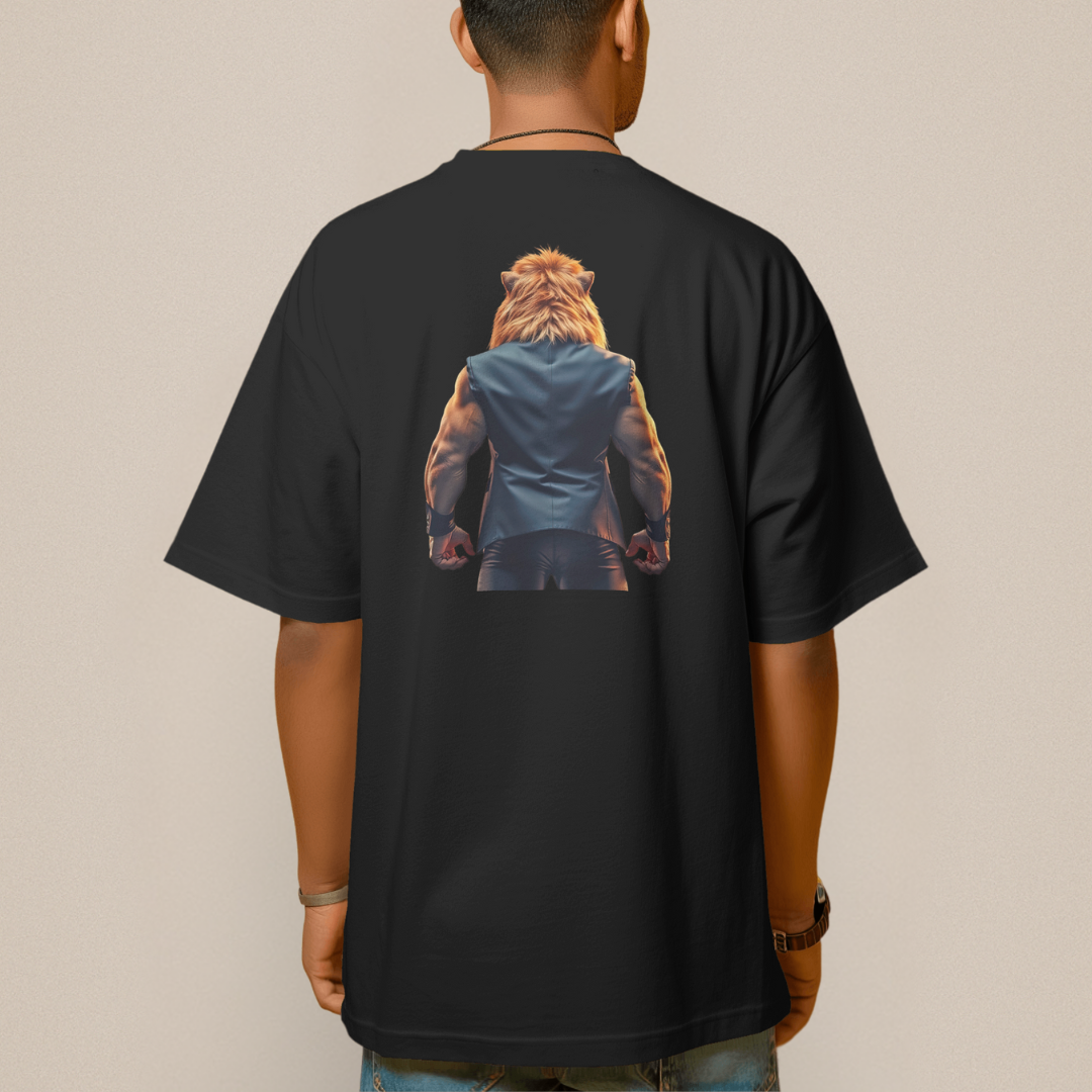 Beast Mode Lion T-shirt (oversize)