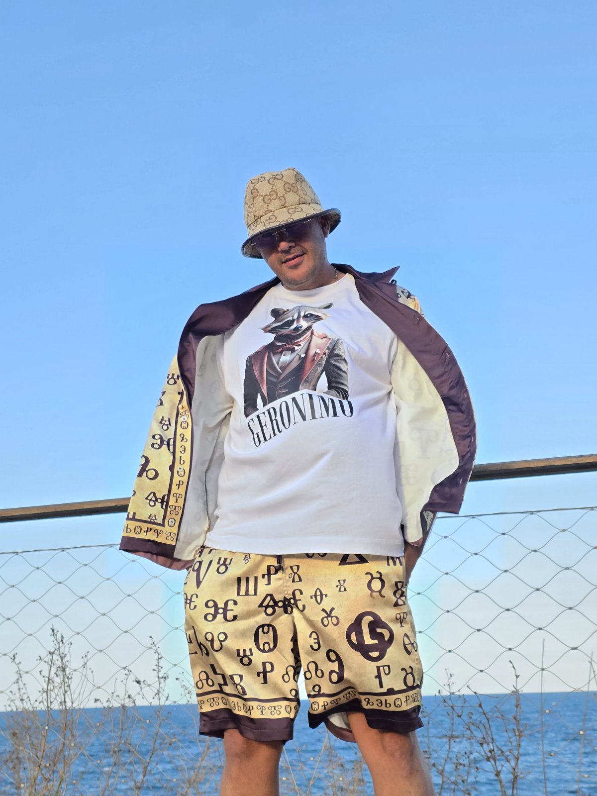 F.O. Глаголица Сатенен Панталон