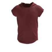 Фитнес суитшърт без ръкави с качулка 2341bl1