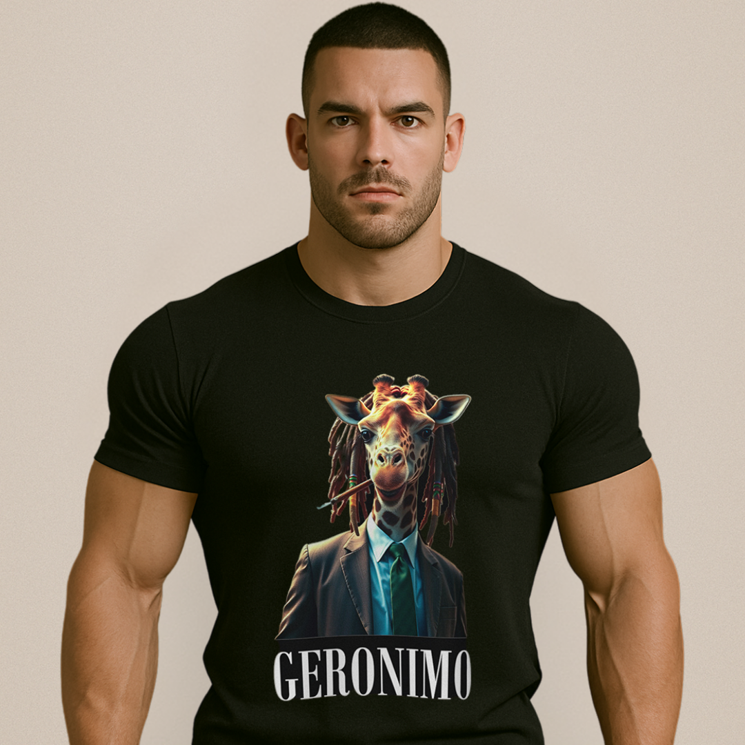 Smokin’ Giraffe T-shirt (slim fit)