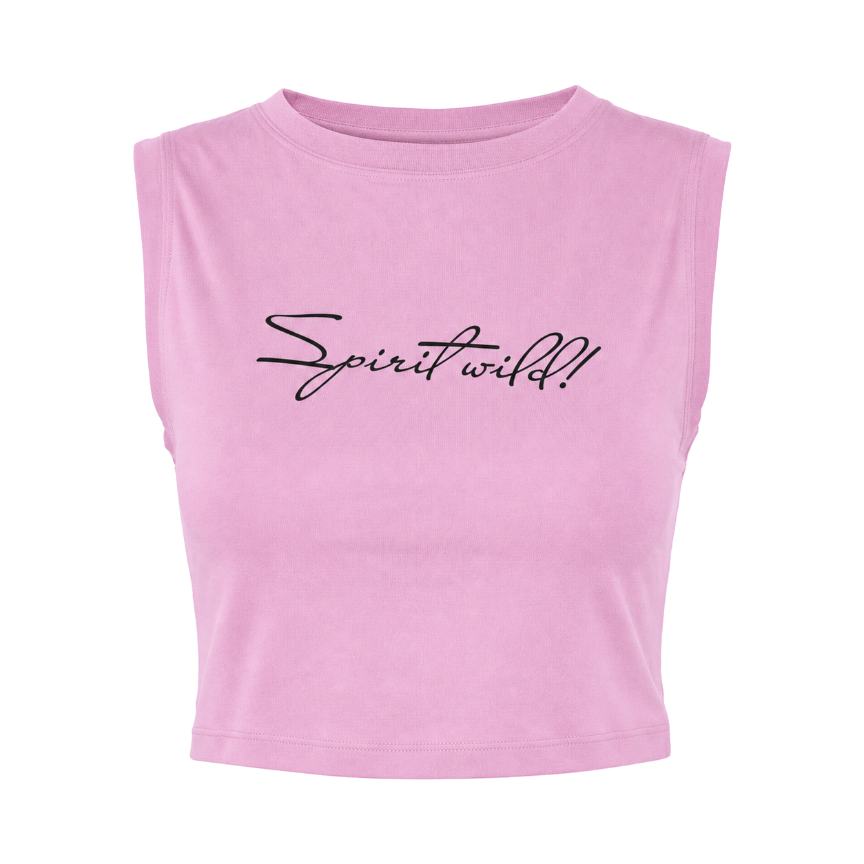 Дамски къс топ Spirit Wild Rose Geronimo – продуктова снимка отпред