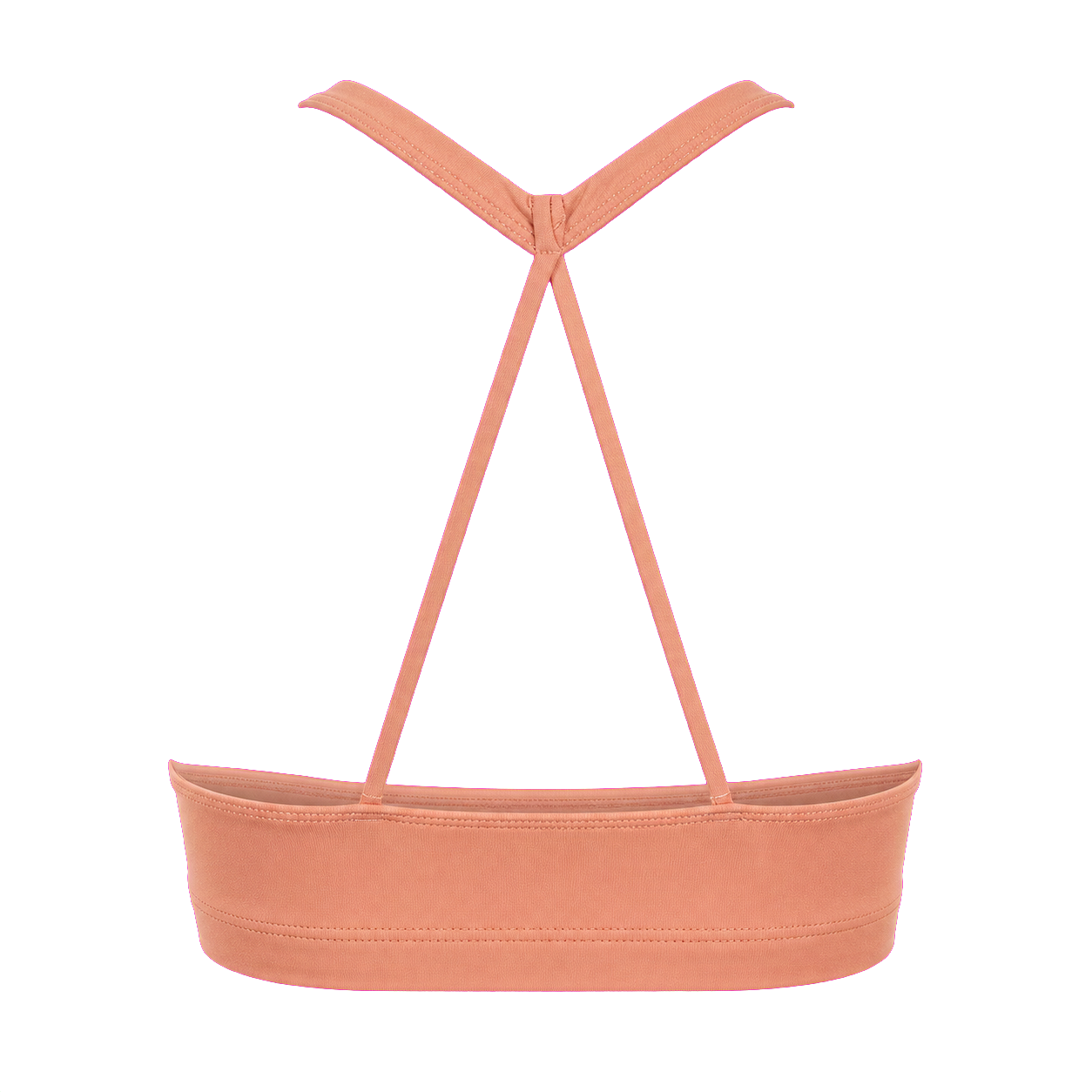 Дамско спортно бюстие Cross Back Peach Geronimo – продуктова снимка отзад