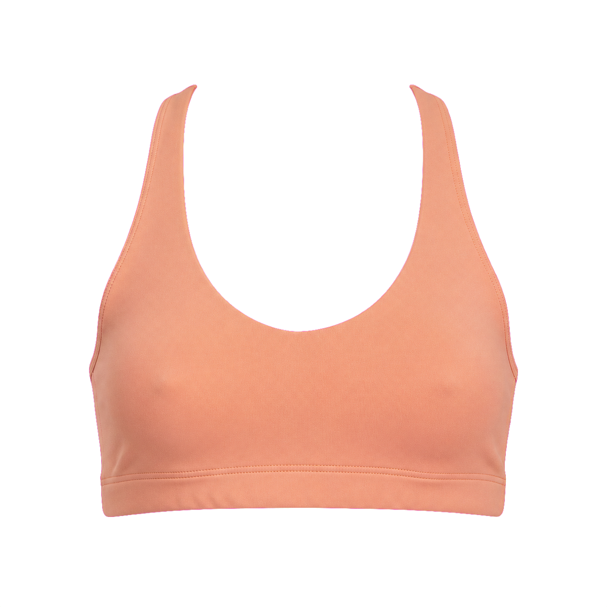Дамско спортно бюстие Cross Back Peach Geronimo – продуктова снимка отпред