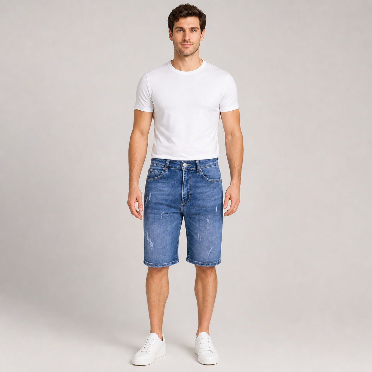 Herren-Jeansshorts 5102 Geronimo