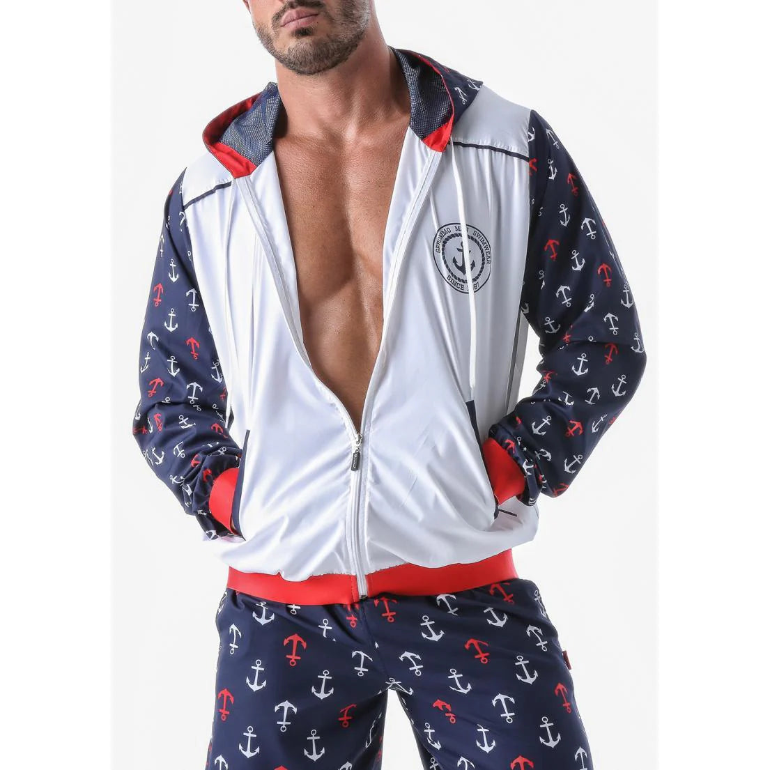 Шорти, ветровка и кърпа за плаж + ПОДАРЪК джапанки | 20222Set