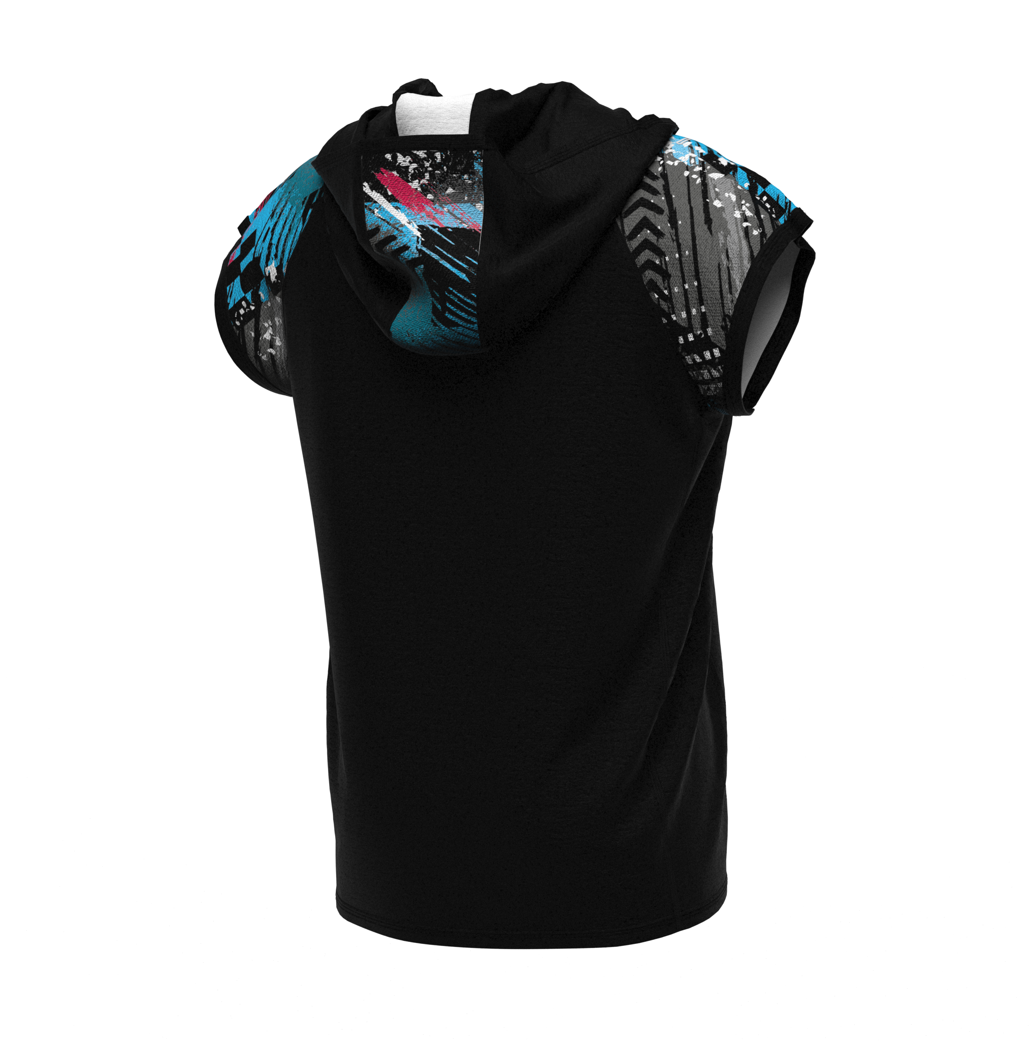 Мъжка тениска с качулка 1954bl1