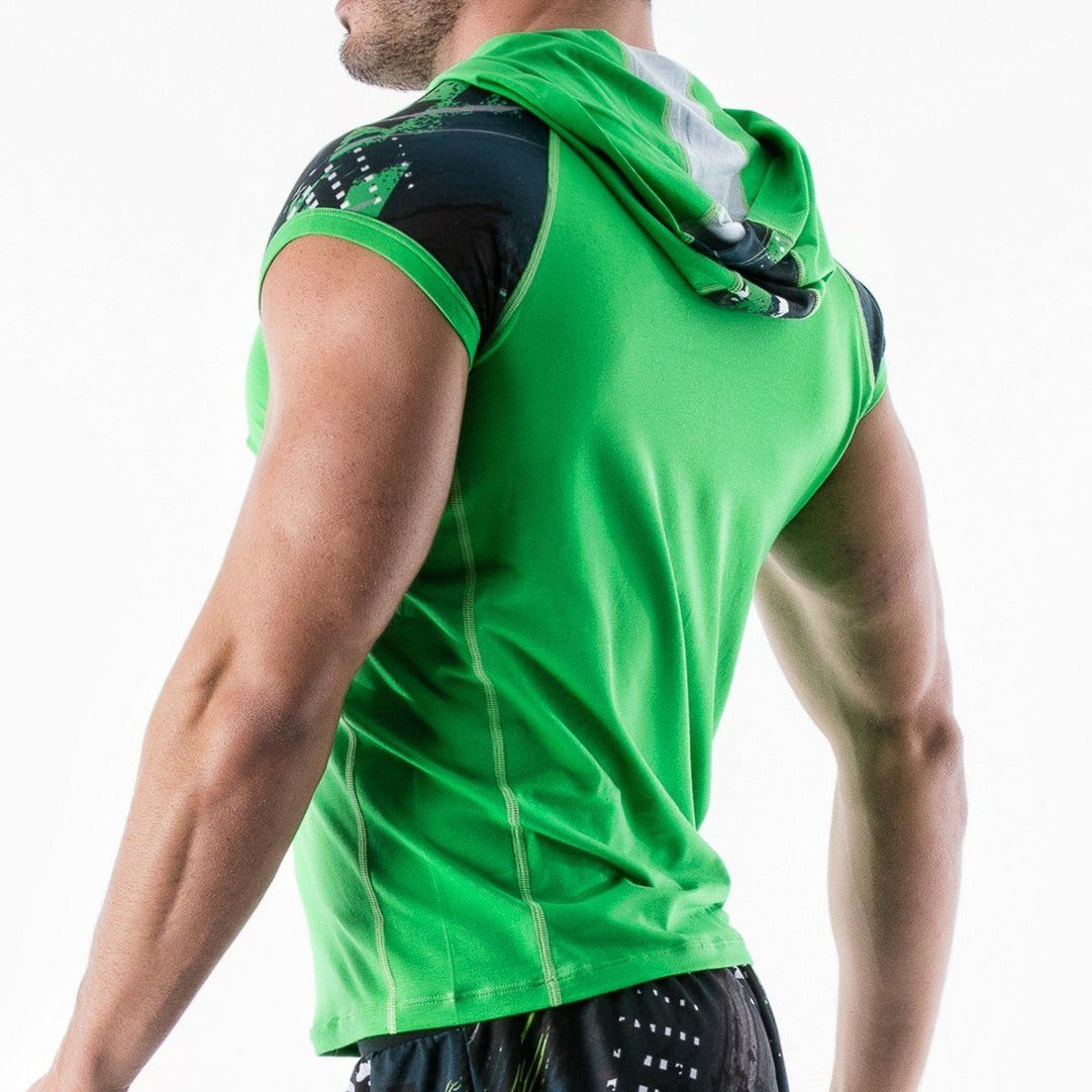 Мъжка тениска с качулка 1954bl1