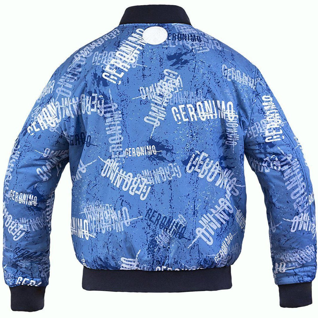МЪЖКО ДВУЛИЦЕВО ЯКЕ GERONIMO BLUE TEXTURE