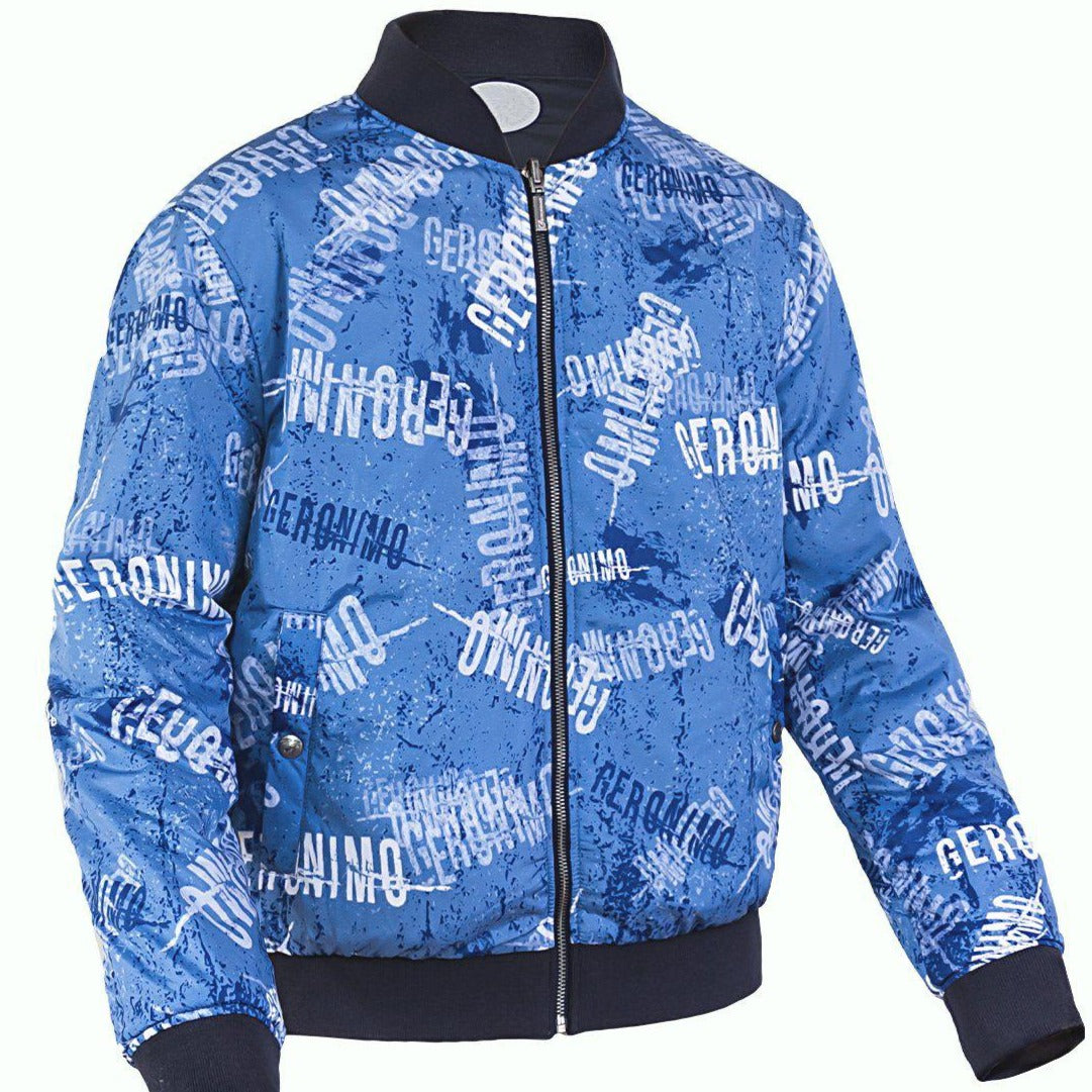 МЪЖКО ДВУЛИЦЕВО ЯКЕ GERONIMO BLUE TEXTURE