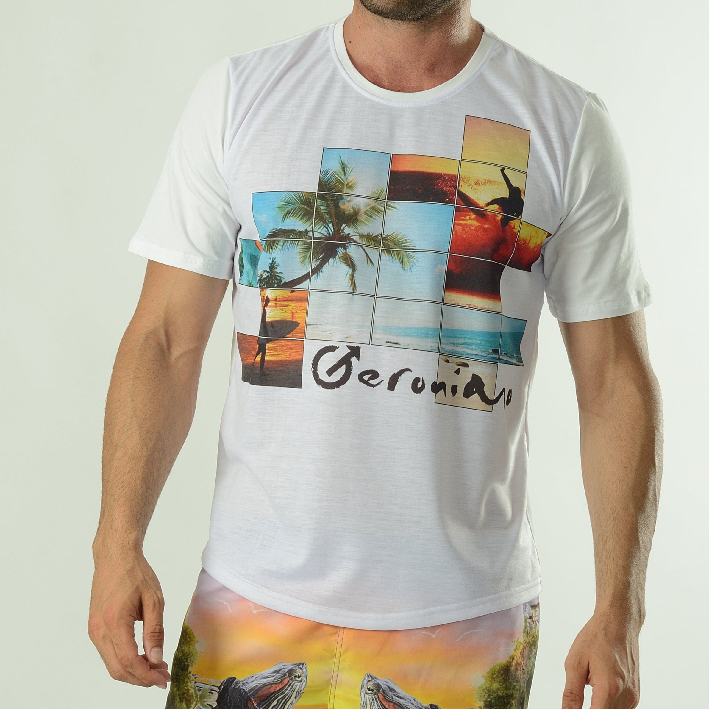 МЪЖКА ТЕНИСКА КЪС РЪКАВ 1604t3